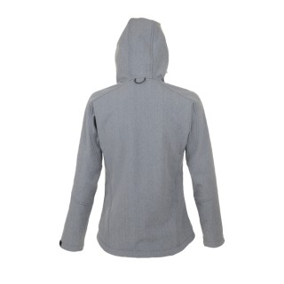 Chaqueta softshell mujer con capucha personalizada